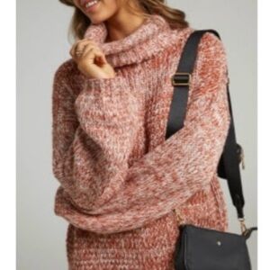 Cozy Marled Knit Sweater